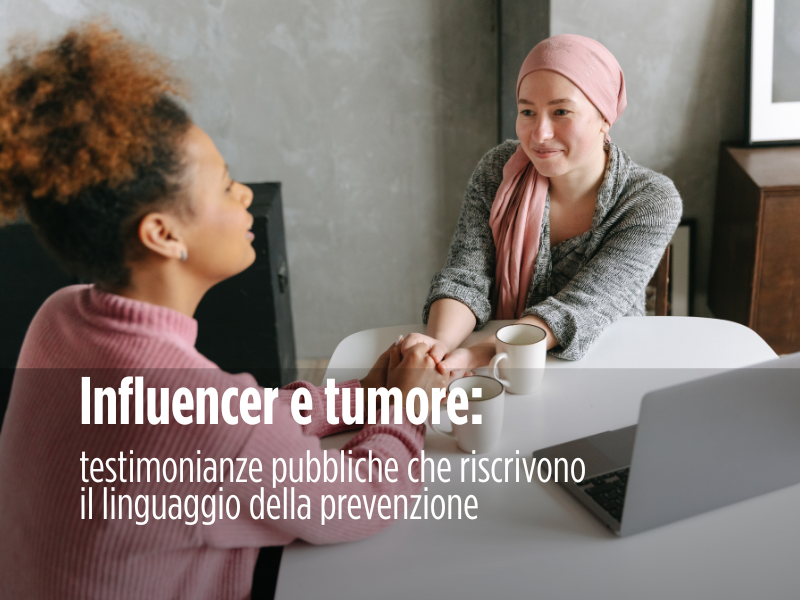 tumore e influencer